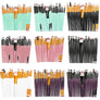 20Pcs/5Pcs Makeup Brushes Set Eye Shadow
