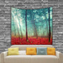 Primitive Forest Printed Large Wall