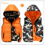 Autumn Winter Kids Boys Vest Down