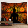 Indian Forest Buddha Meditation Tapestry Wall