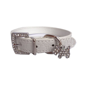 PU Leather Puppy Pet Dog Collars