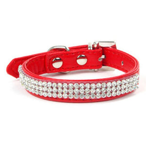 PU Leather Puppy Pet Dog Collars