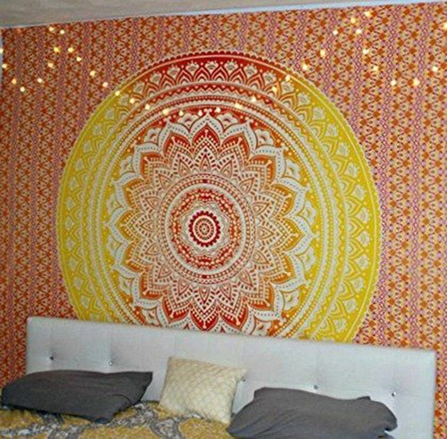 Mandala wall cloths Wall Hanging Beach