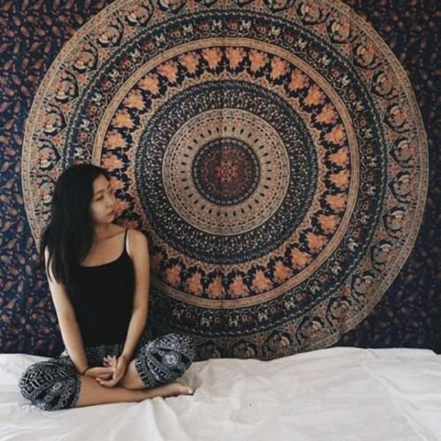 Mandala wall cloths Wall Hanging Beach