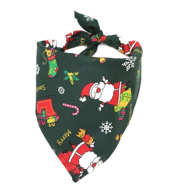 Christmas Pet Dog Bandana Small