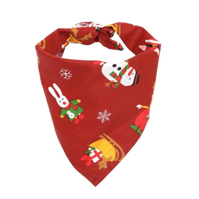 Christmas Pet Dog Bandana Small