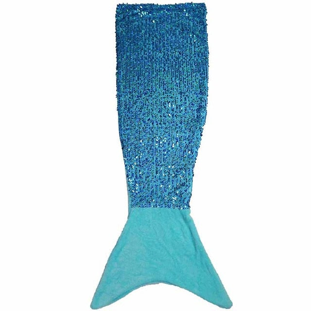 Blue And Pink Mermaid Blanket Beauty