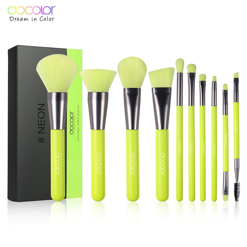 Docolor 10Pcs Professional Makeup