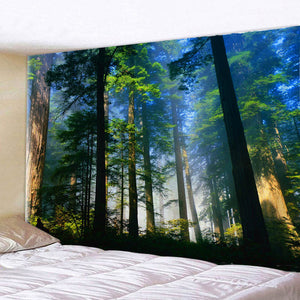 Primitive Forest Printed Large Wall