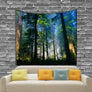 Primitive Forest Printed Large Wall