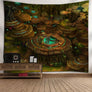 Primitive Forest Printed Large Wall