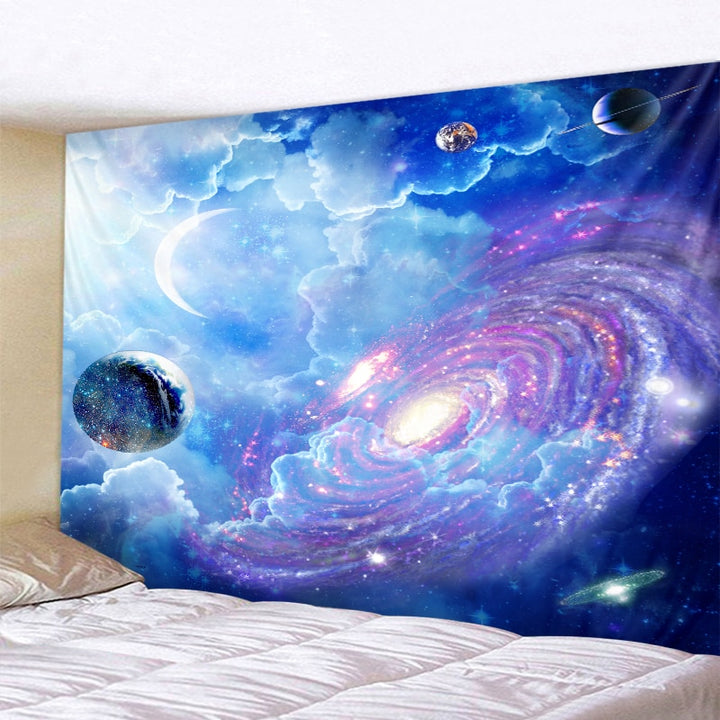 Cosmic Starry sky Decor Psychedelic