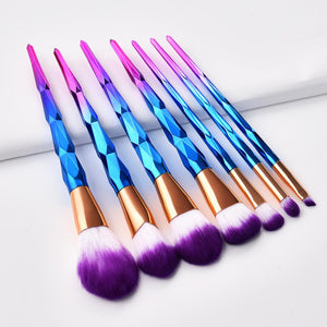 7pcs 12pcs Kabuki Style Makeup Brush Set