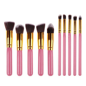 YSDO 10/12 pcs makeup brush kit