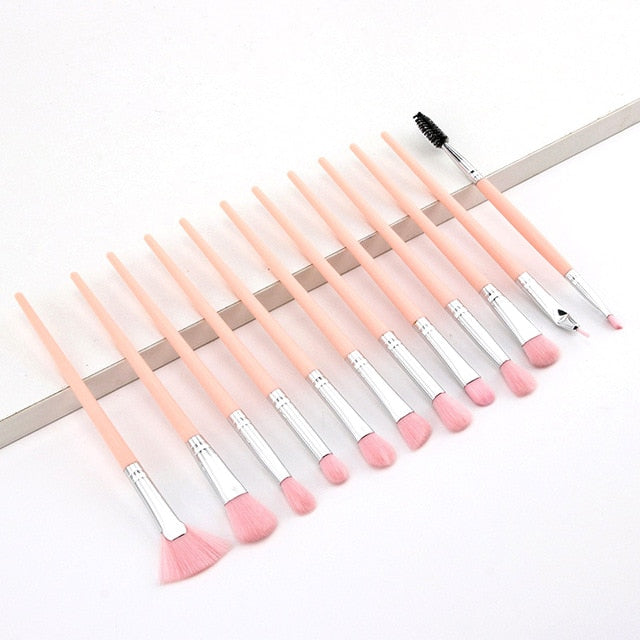 YSDO 10/12 pcs makeup brush kit