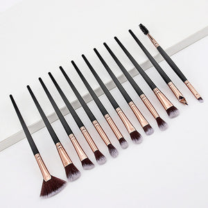 YSDO 10/12 pcs makeup brush kit