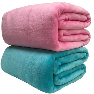 Soft Warm Coral Fleece Blanket Winter Sheet