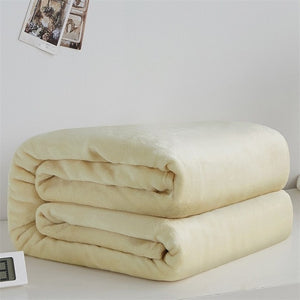 Soft Warm Coral Fleece Blanket Winter Sheet