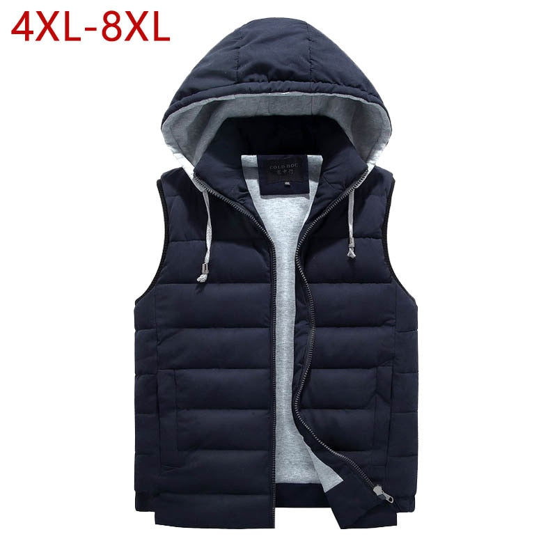 4XL-8XL Plus Size 2018 New Vest Men