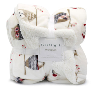 Weighted Flannel Fleece Blanket Winter