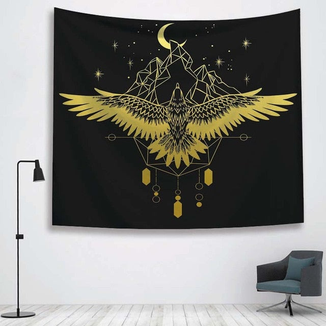 Sun Witchcraft Ouija Tapestry Wall