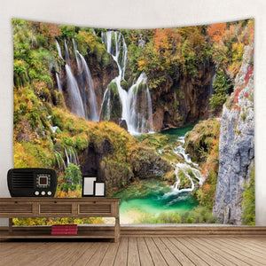 Wholesale 3D Beach Towel Waterfall